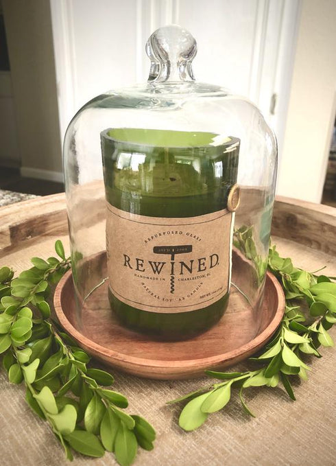 Wooden Candle Coaster Plate